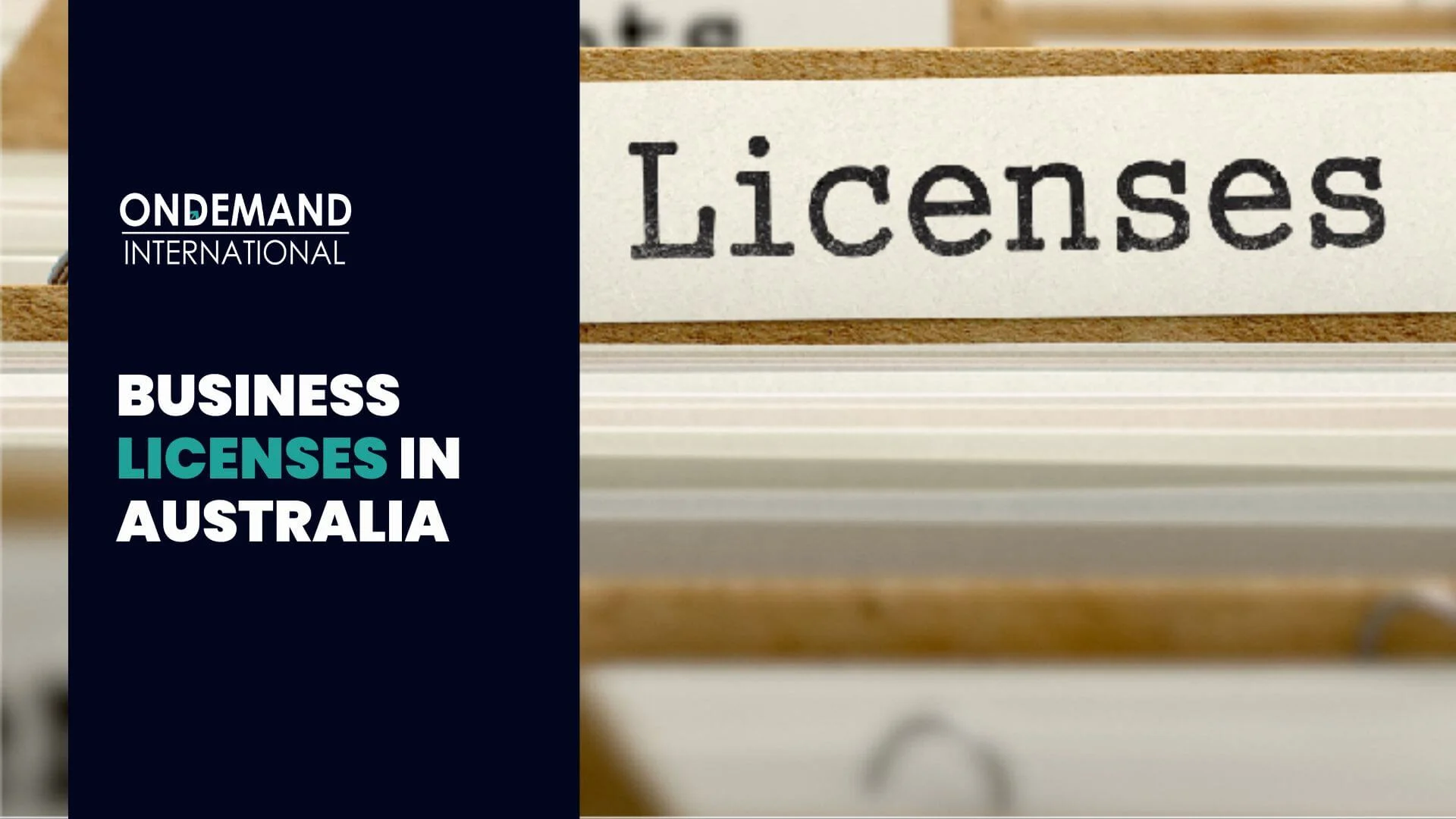 business licenses in australia