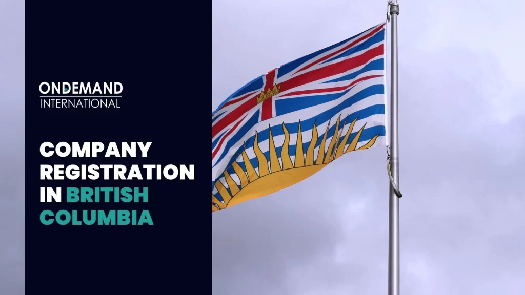 start a company in british columbia