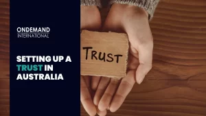 setting up a trust in australia