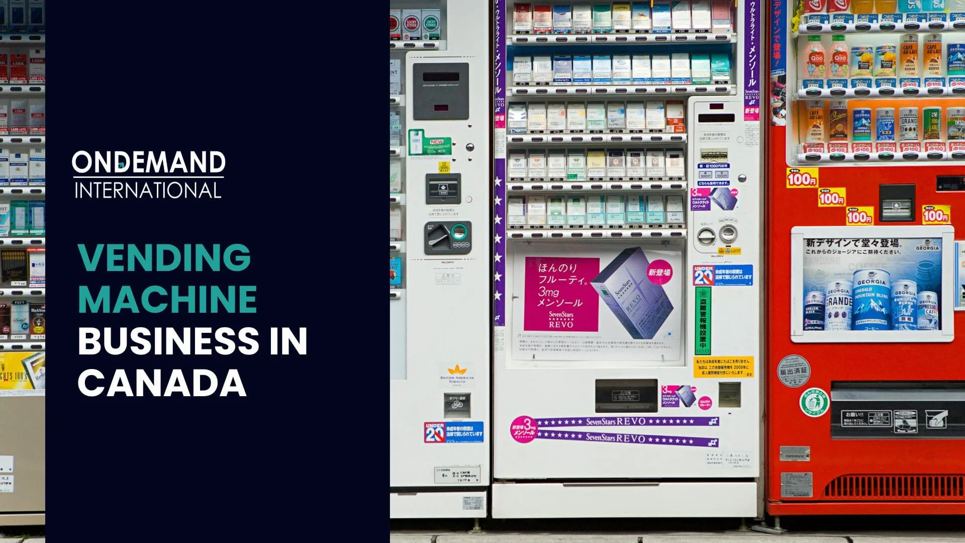 vending machine business in canada