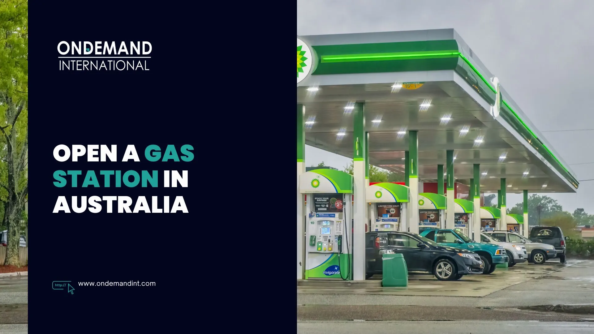 Open a Gas Station in Australia