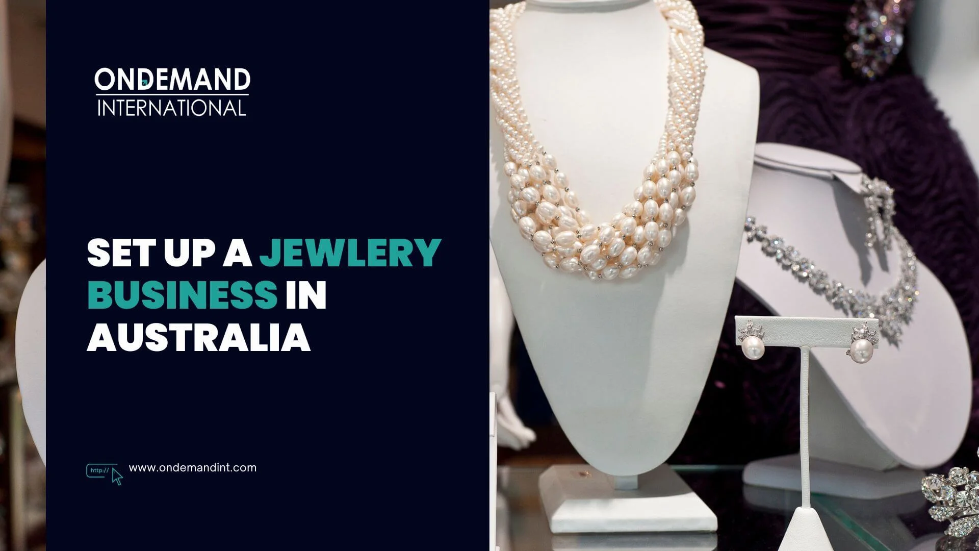 set up a jewellery business in Australia