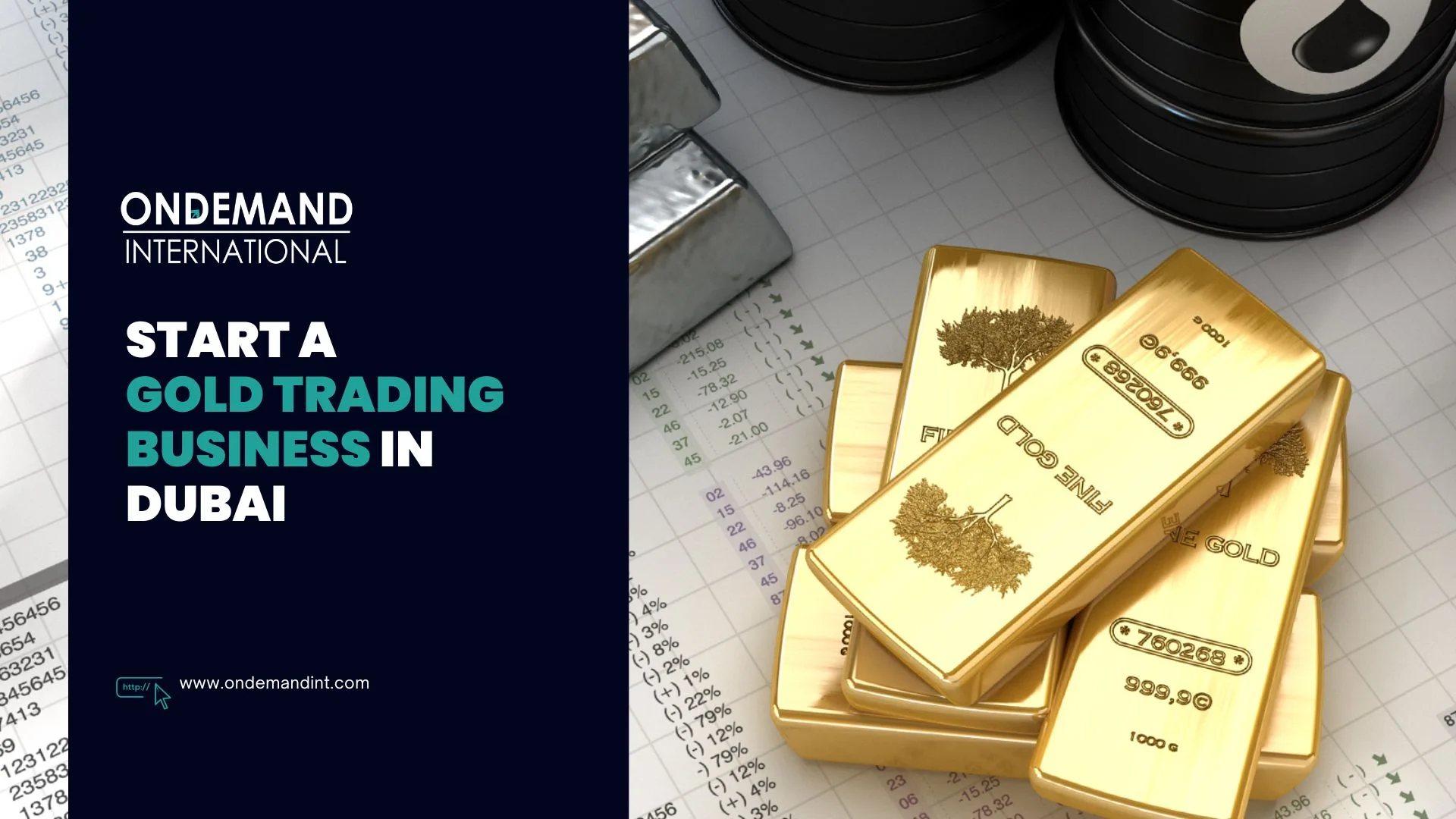 How to Start A Gold Trading Business in Dubai in 2023-24?