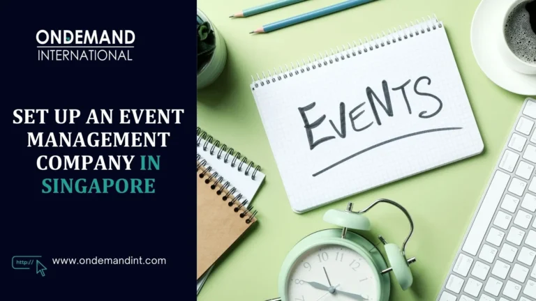 set up an event management company in singapore