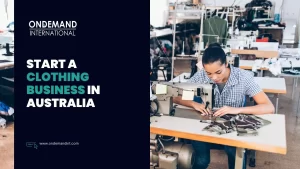 start a clothing business in australia