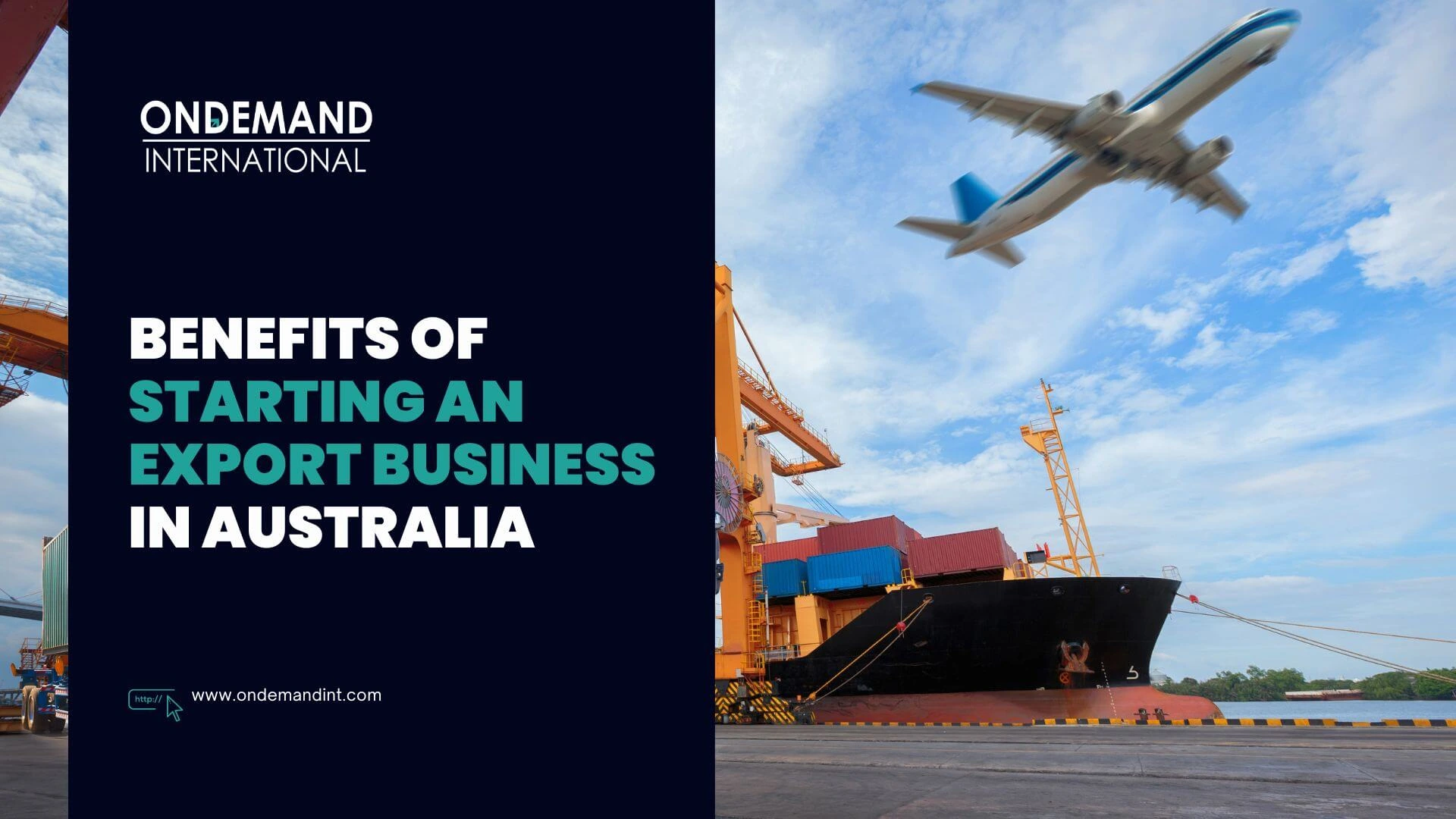 benefits of starting an export business in australia