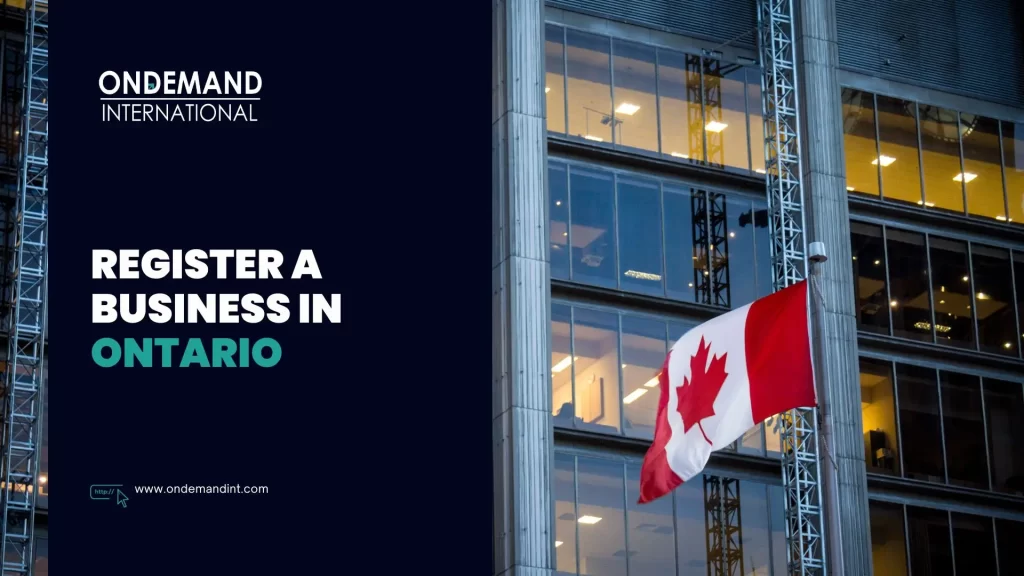 Register a business in Ontario