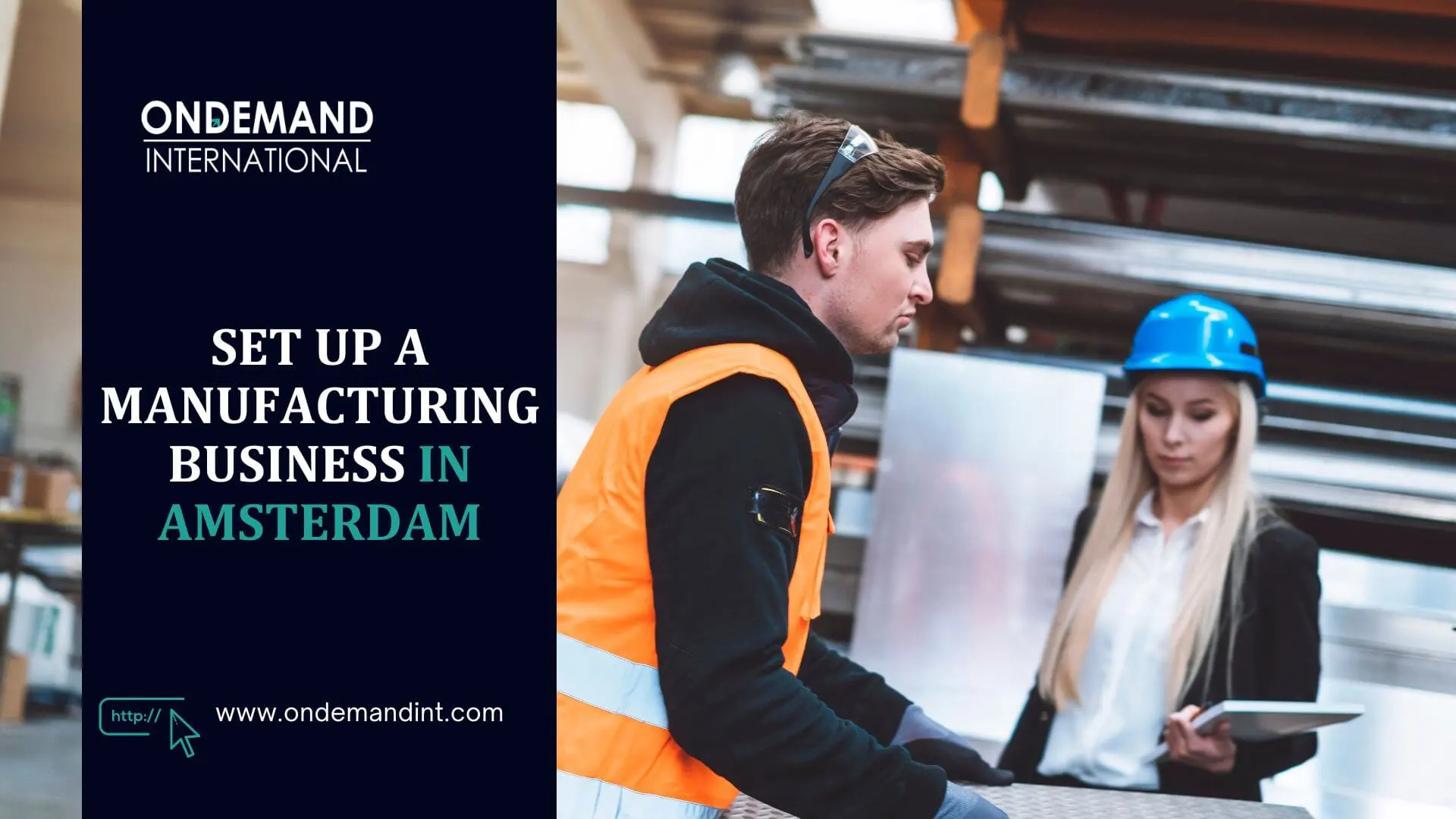 set up a manufacturing business in amsterdam