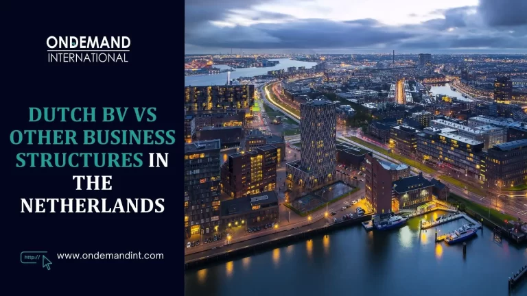 dutch bv vs other business structures in the netherlands
