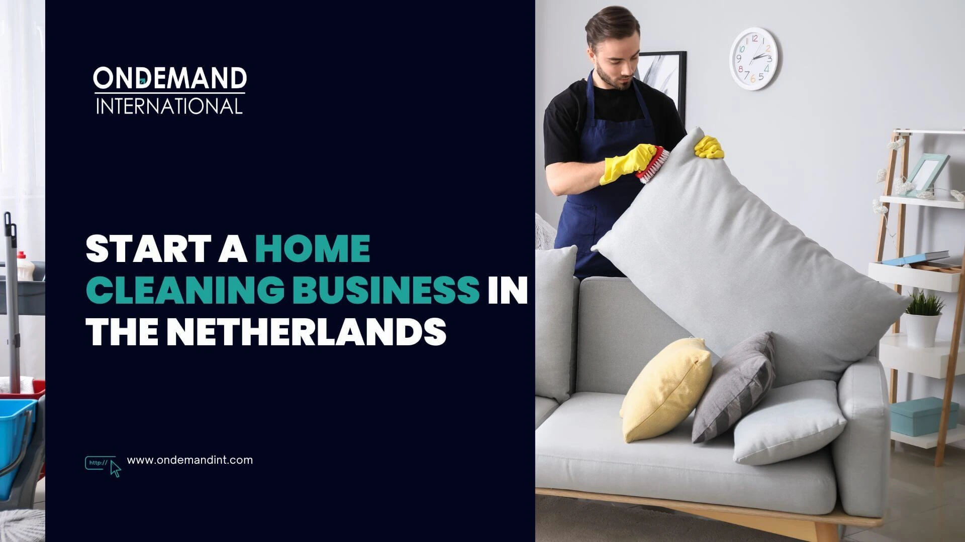 start a home cleaning business in the netherlands