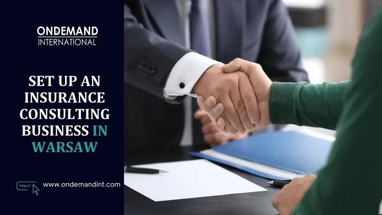 set up an insurance consulting business in warsaw