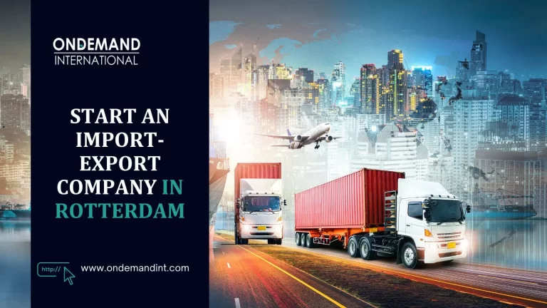 start an import-export company in rotterdam