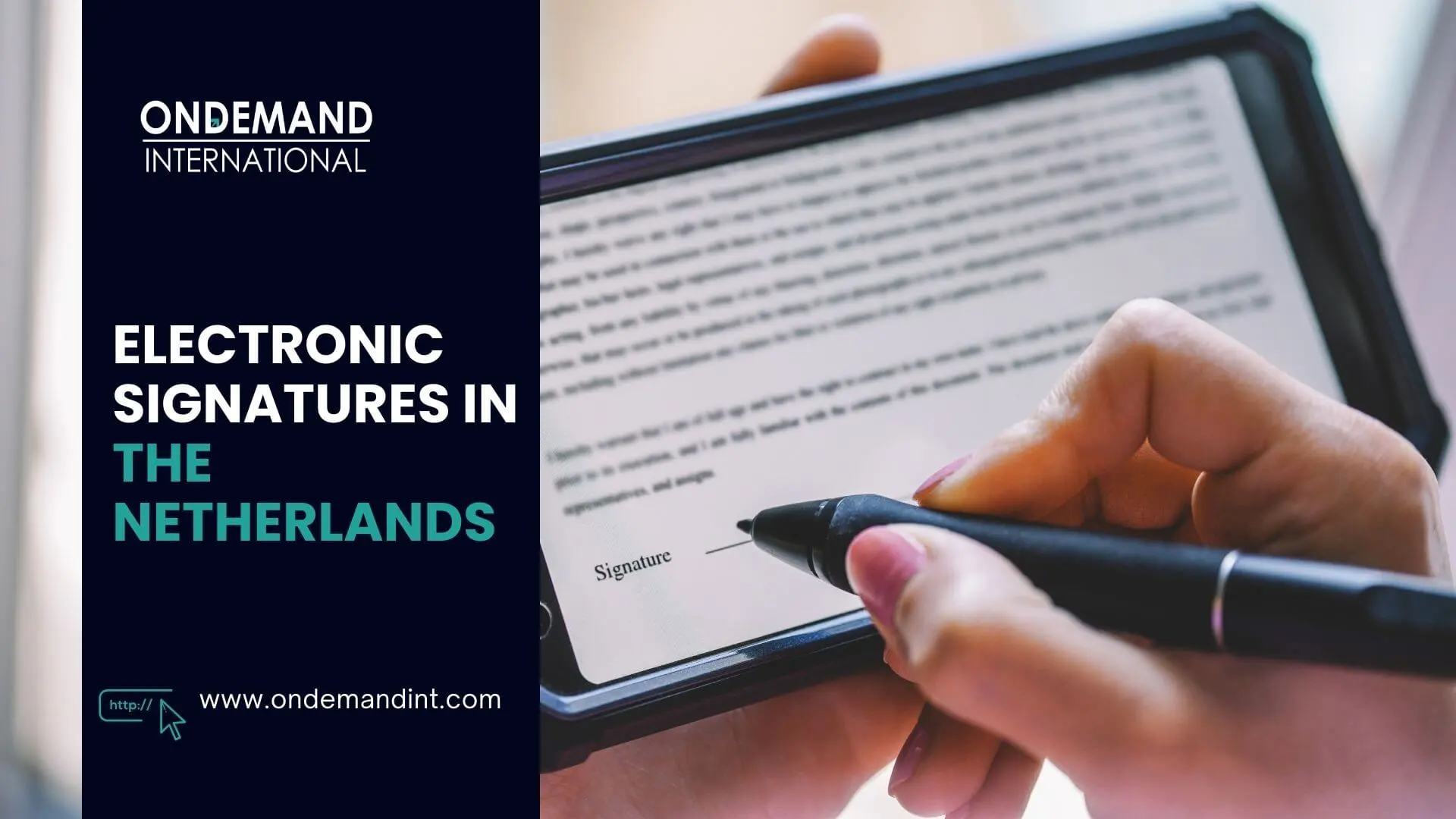 Electronic Signatures in the Netherlands: Types & Benefits