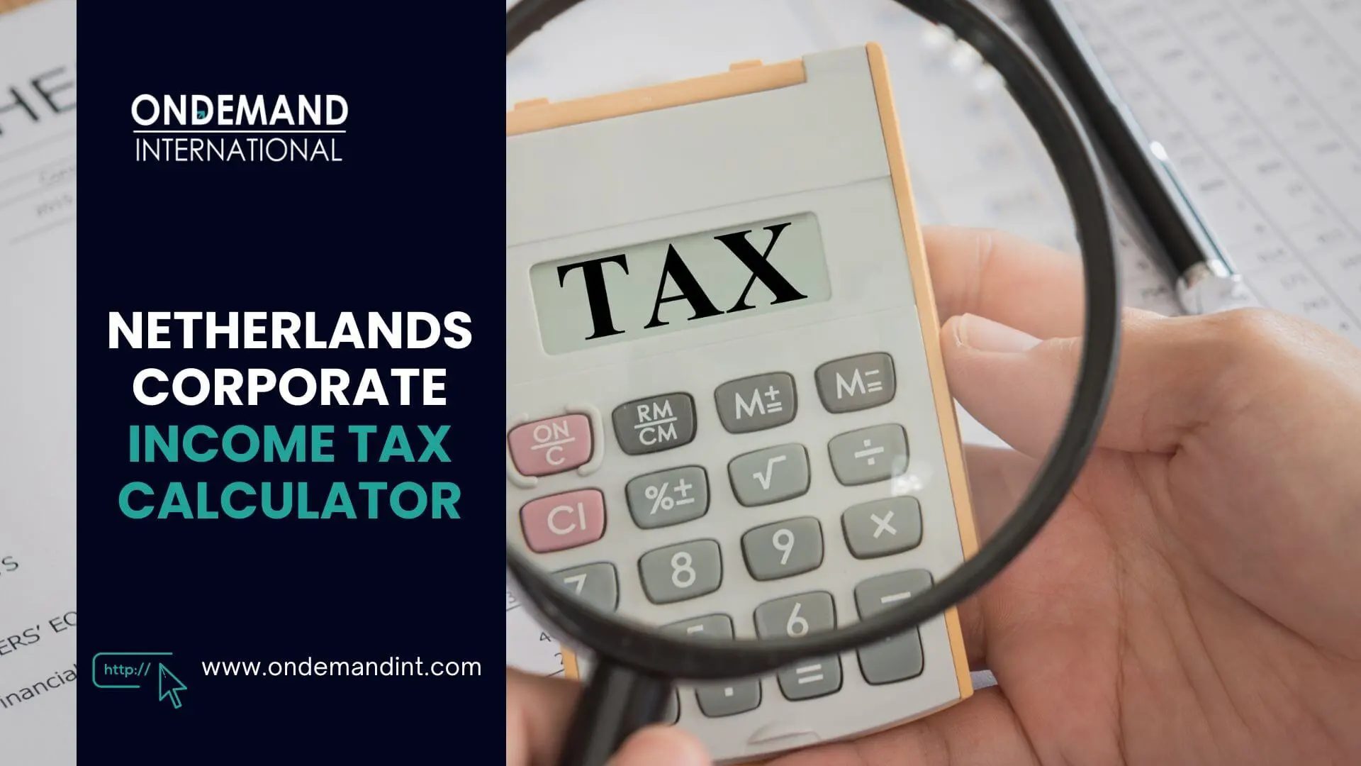Netherlands Corporate Tax Calculator 2024 ODINT Consulting
