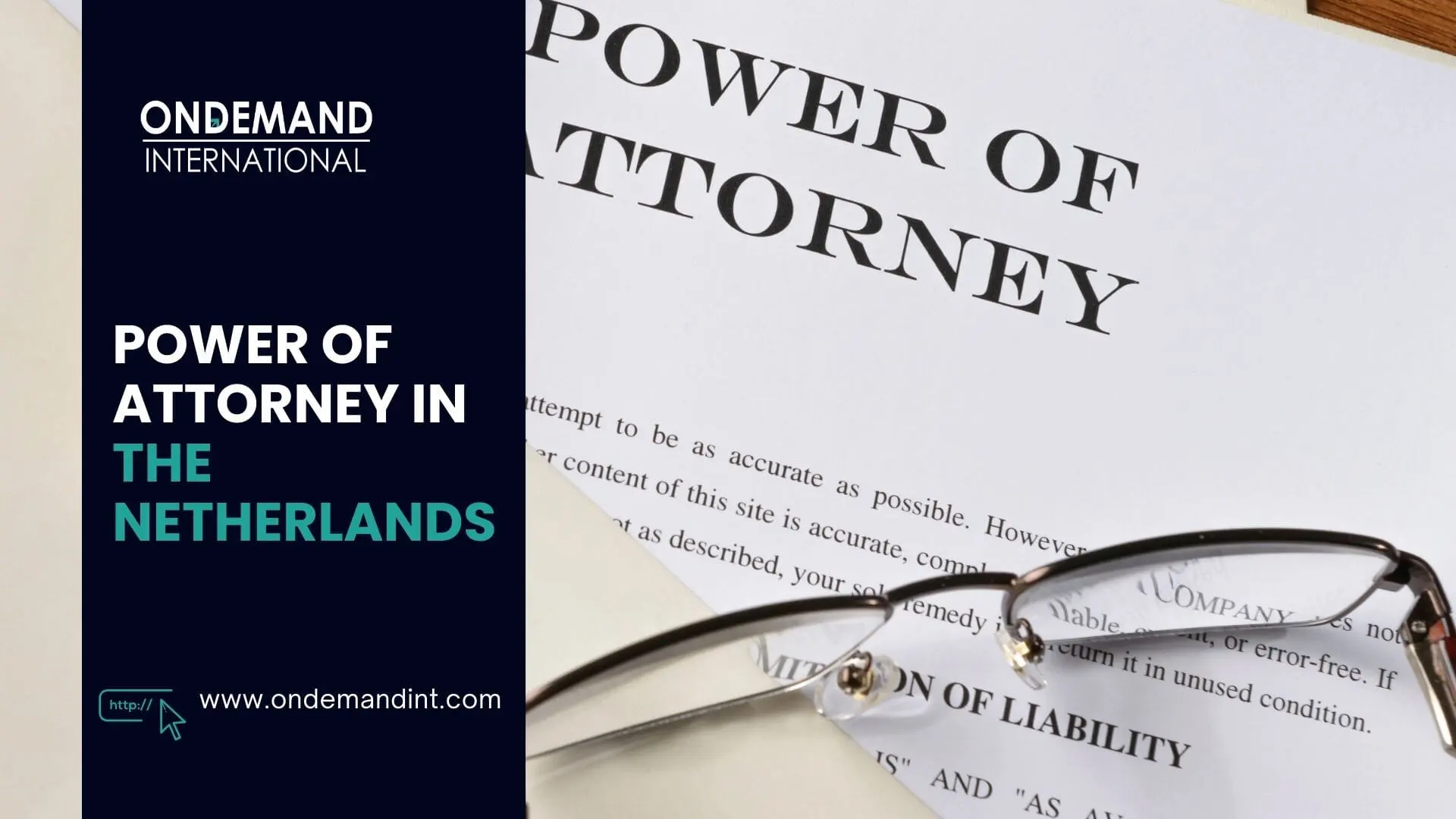 power of attorney in the netherlands