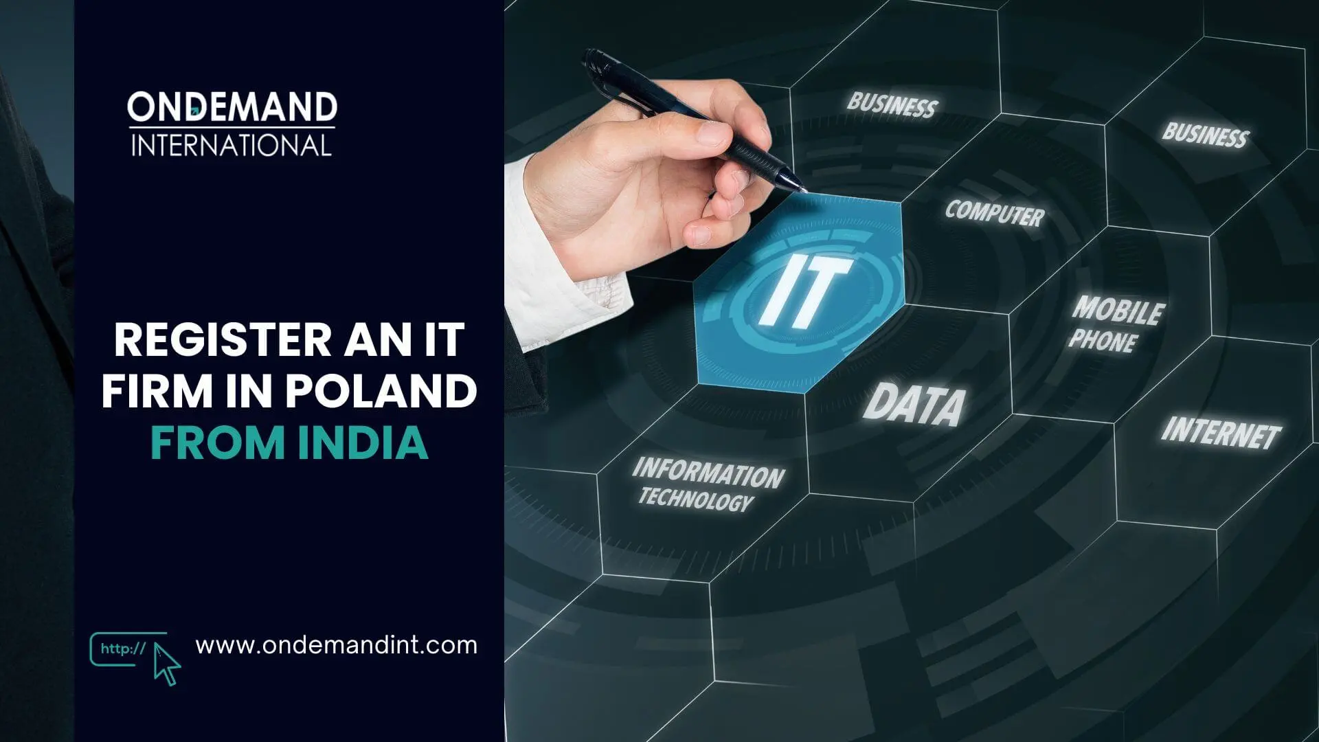 register an it firm in poland from india