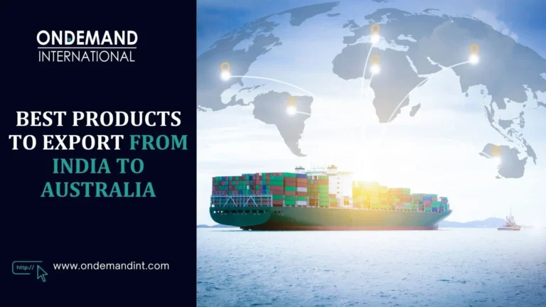 best products to export from india to australia