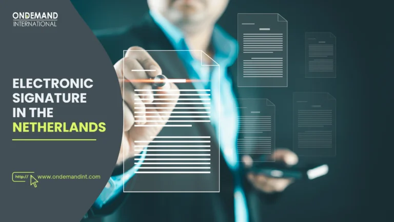 Electronic Signatures in the Netherlands