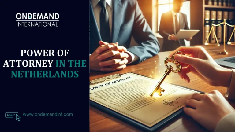 power of attorney in the netherlands