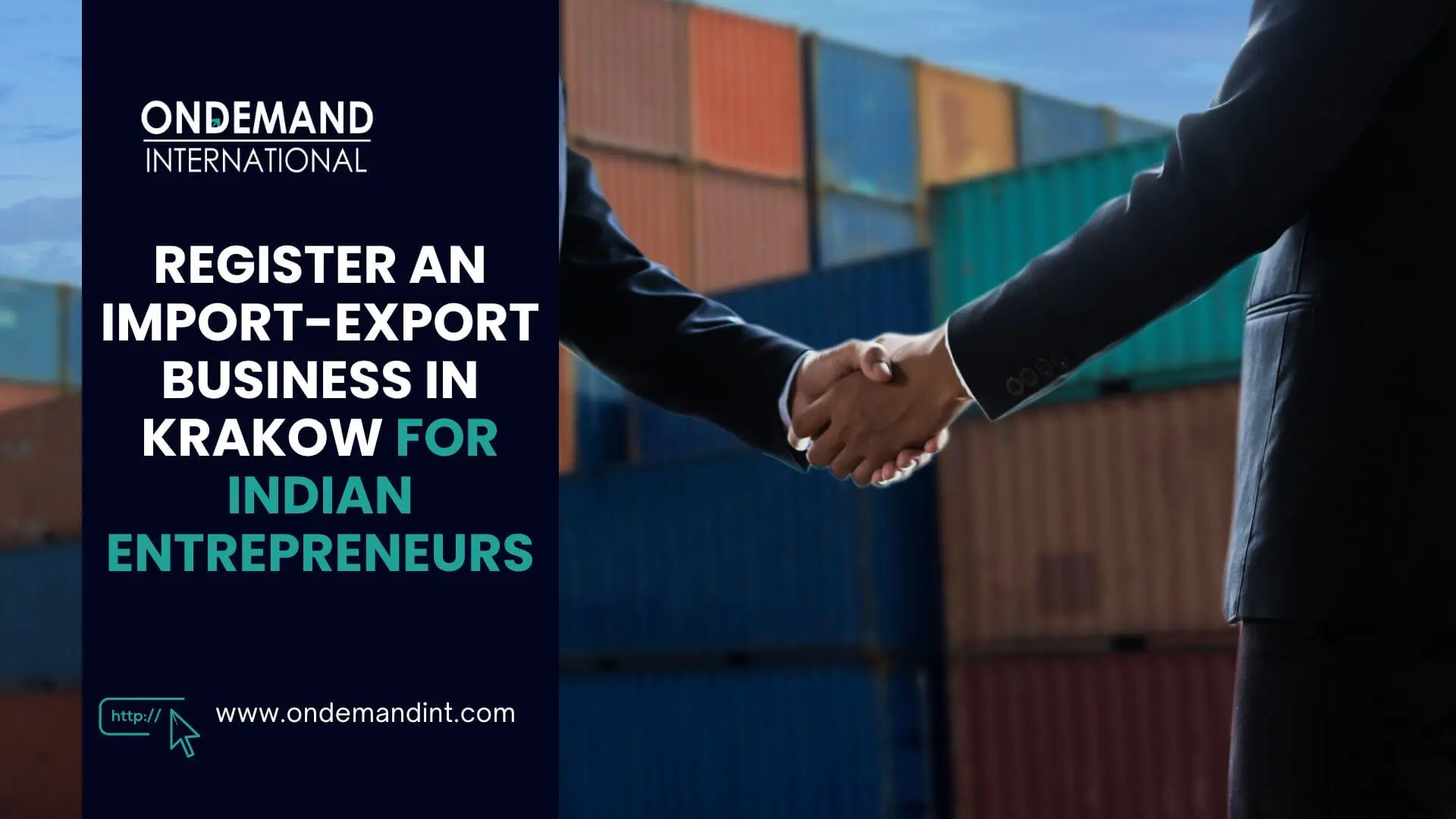 register an import export business in krakow for indian entrepreneurs