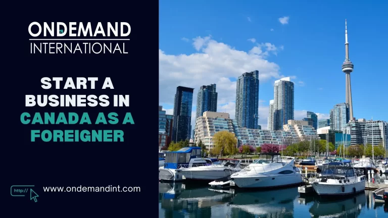 start a business in canada as a foreigner