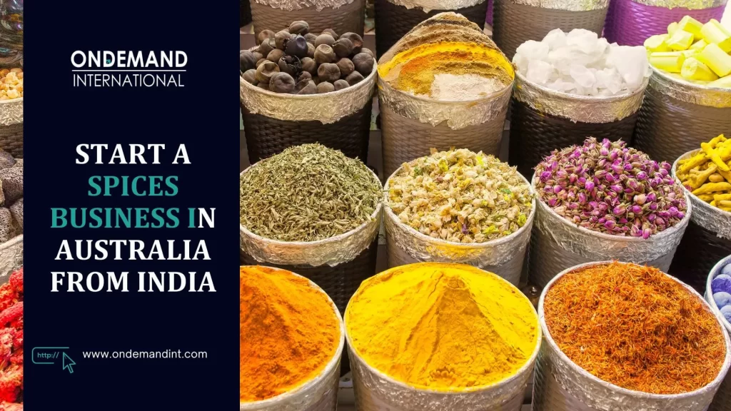 start spices business in australia from india