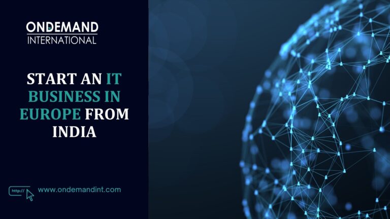 start an it business in europe from india
