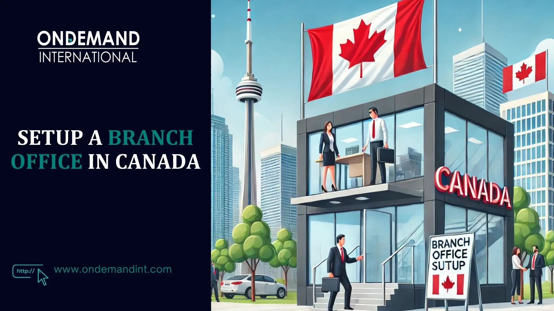 setup a branch office in canada