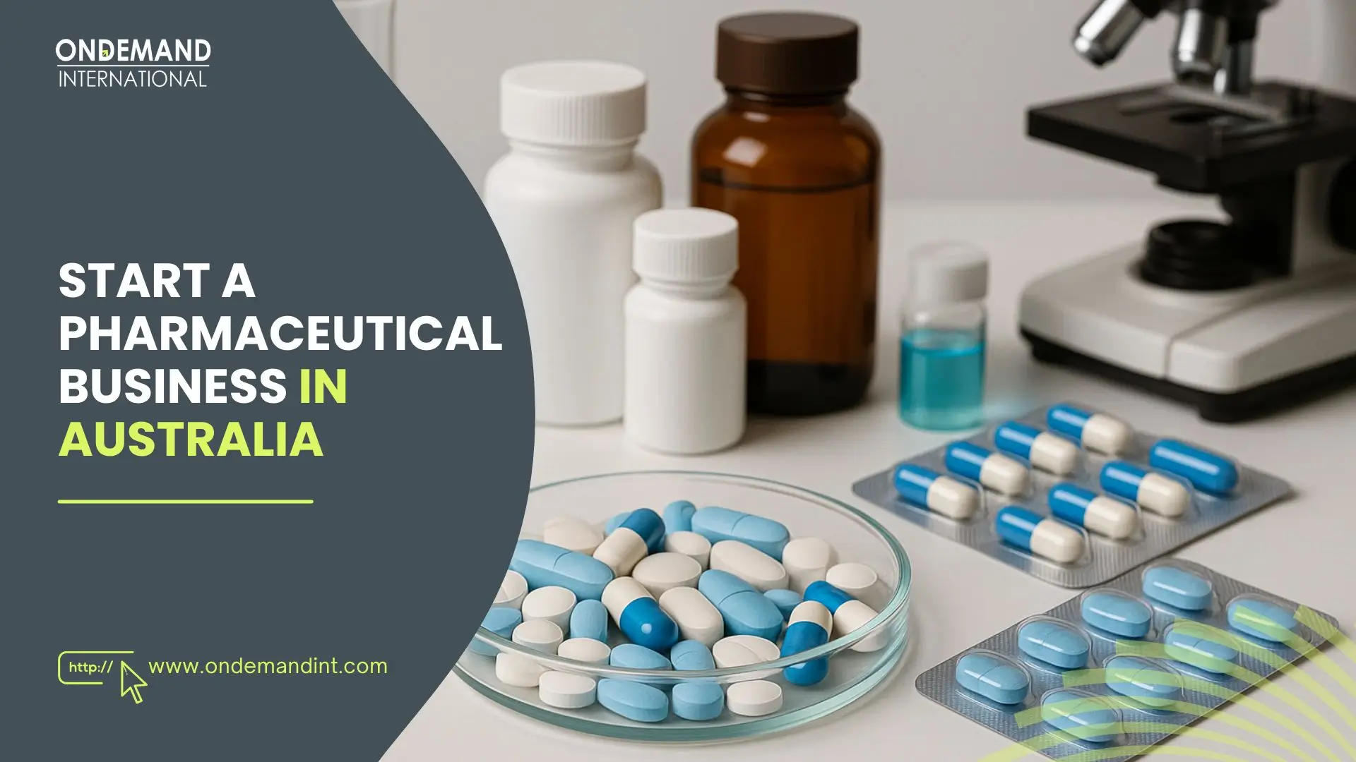 start a pharmaceutical business in australia