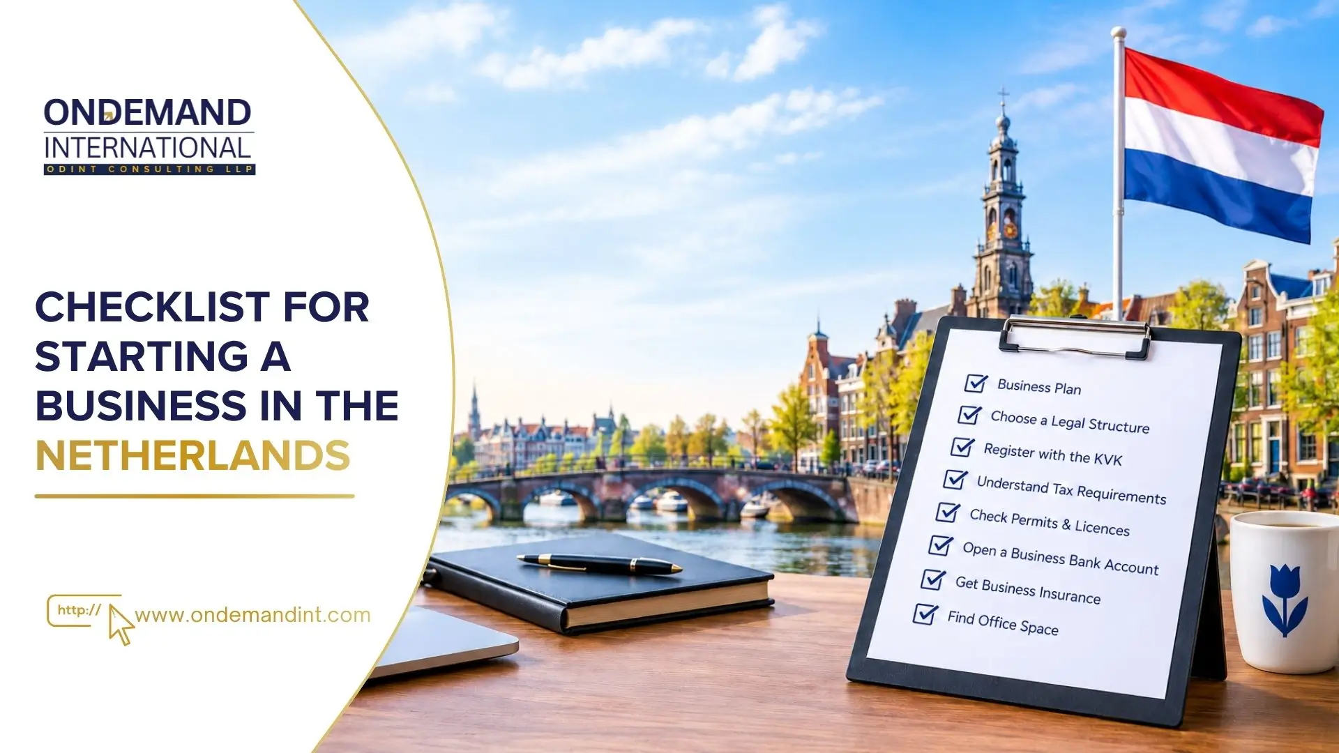 Checklist for starting a business in the Netherlands