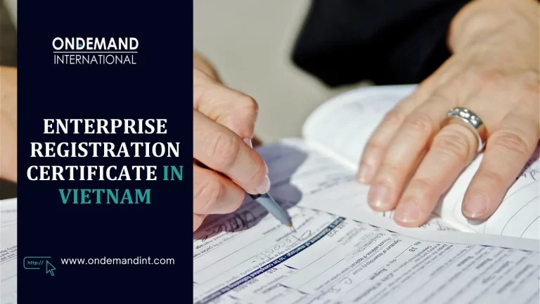 enterprise registration certificate in vietnam