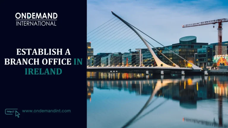 establish a branch office in ireland