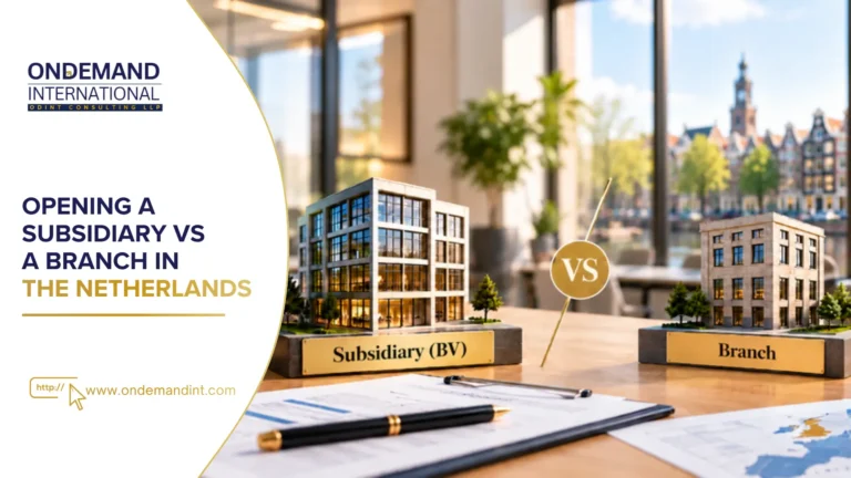 Opening a Subsidiary vs a Branch in the Netherlands