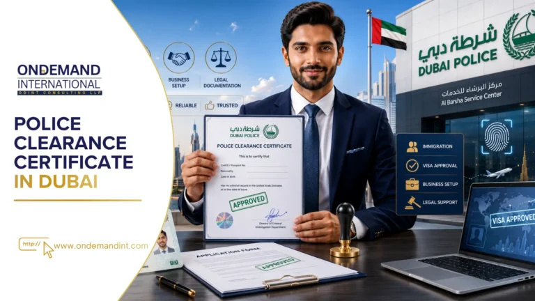 Police Clearance Certificate in Dubai