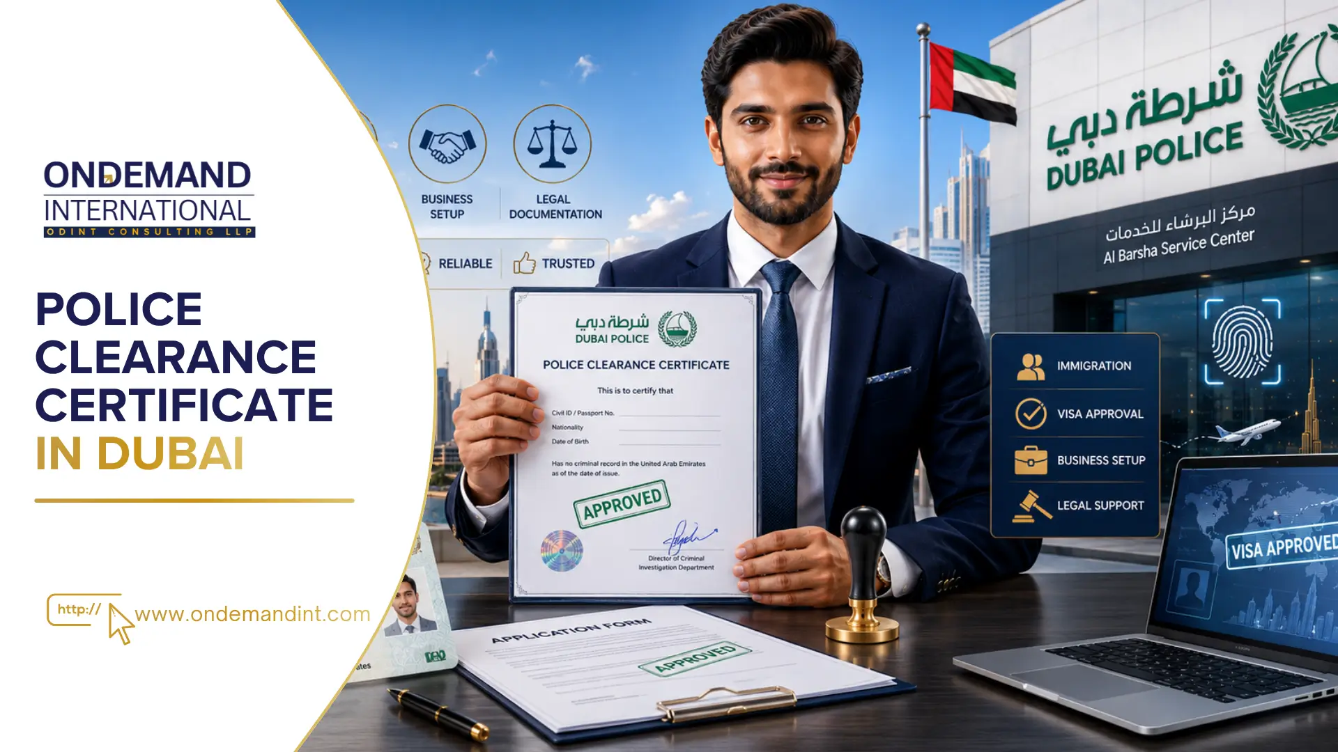 Police Clearance Certificate in Dubai