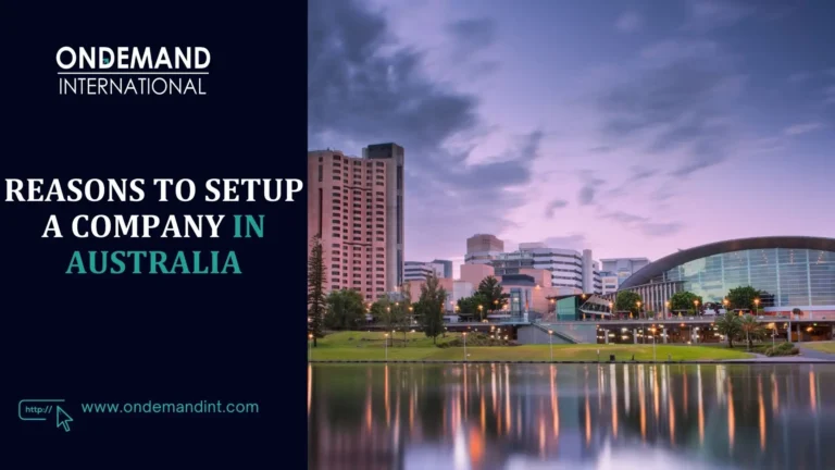 reasons to setup a company in australia