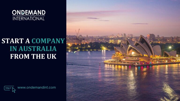 start a company in australia from the uk