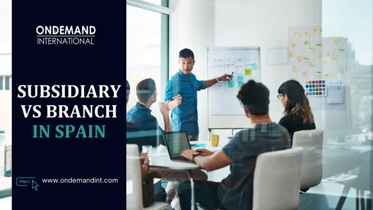 Resources 2 subsidiary vs branch in spain