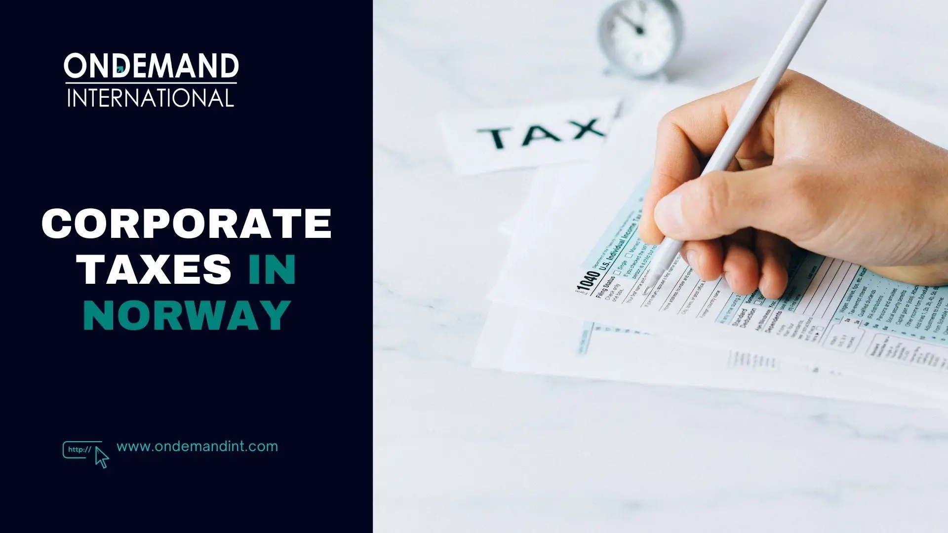 corporate taxes in norway