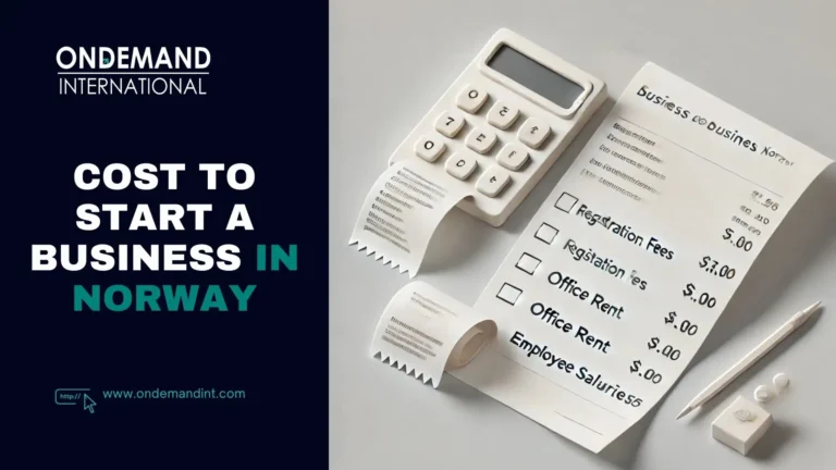 cost to start a business in norway