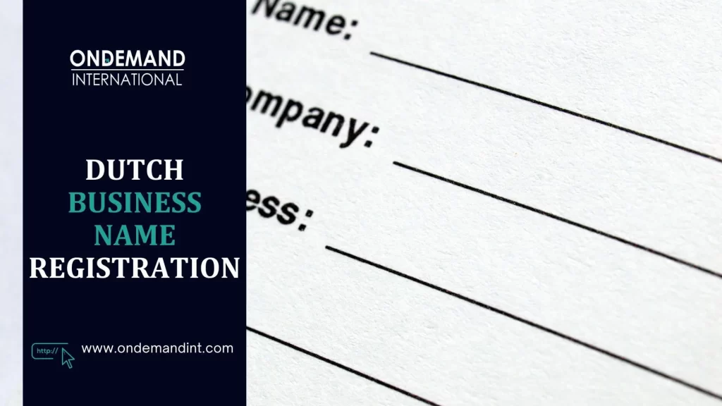 dutch business name registration