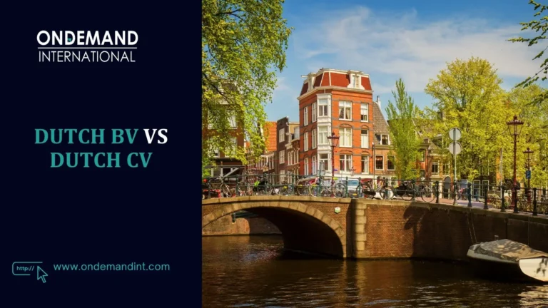 dutch bv vs dutch cv