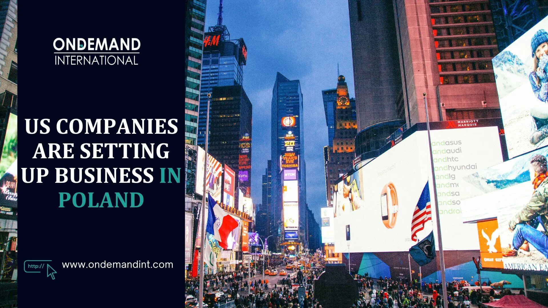 us companies are setting up business in poland