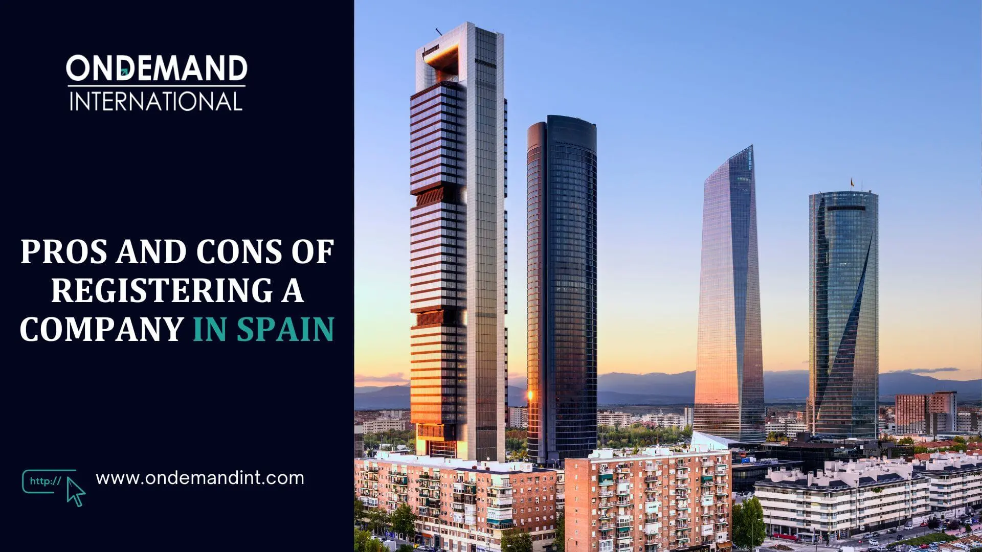 pros and cons of registering a company in spain