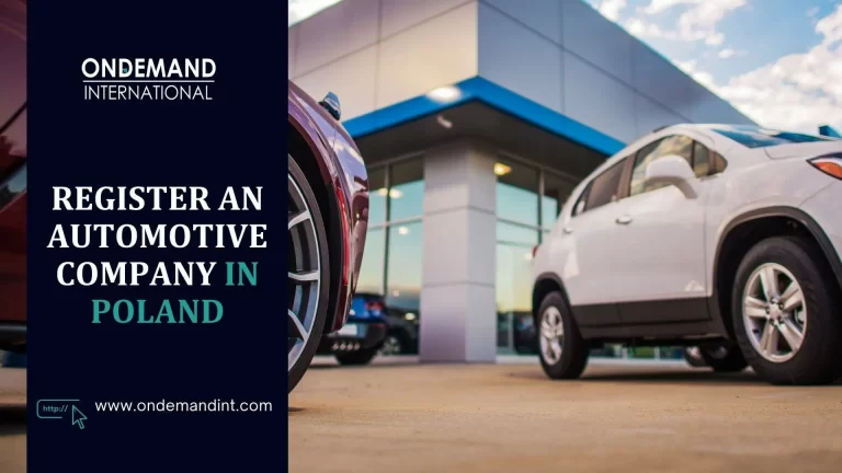register an automotive company in poland
