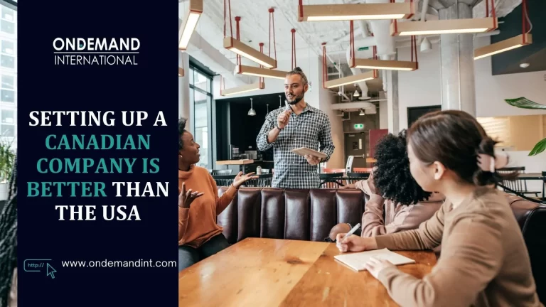 setting up a canadian company is better than the usa