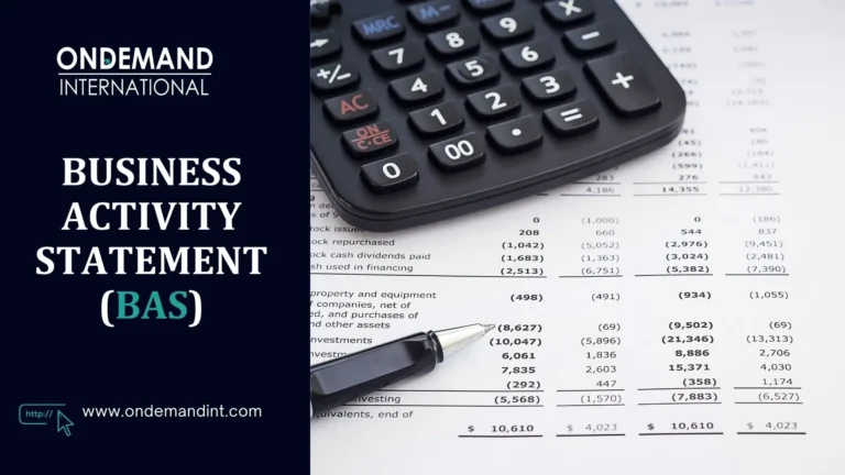 business activity statement in australia