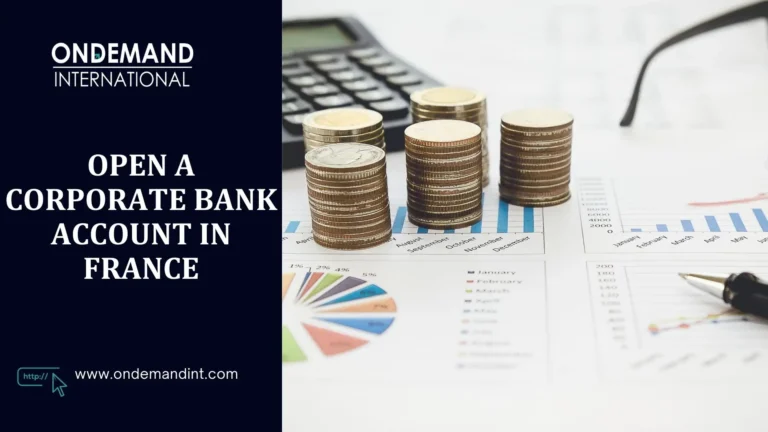 open a corporate bank account in france