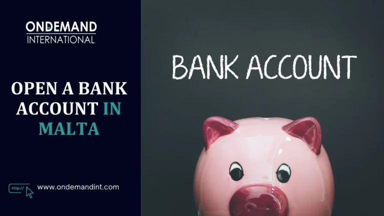 open a bank account in malta