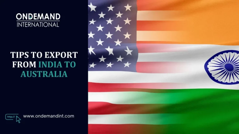 tips to export from india to australia